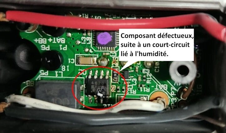 réparation carte de controle